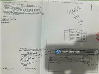 Bán gấp miếng đất dt 5x22m giá 1 tỷ 350 đường nguyễn thị lắng xã tân phú trung huyện củ chi
