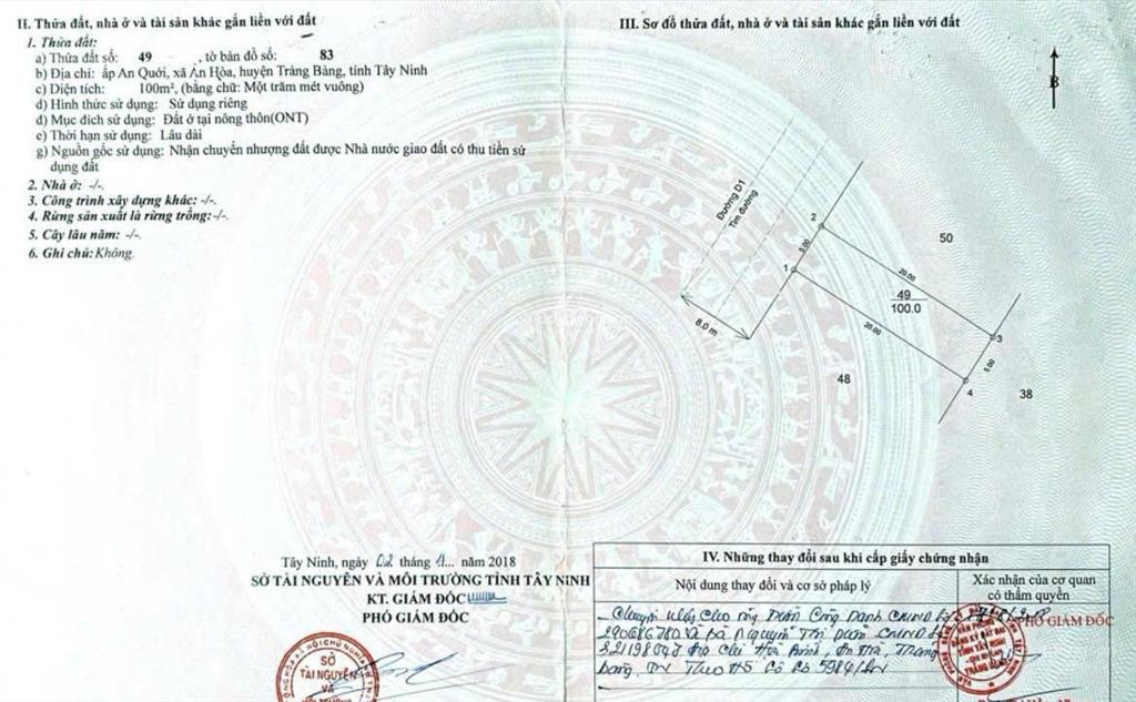 Bán dãy trọ 5 phòng gần khu công nghiệp thành thành công. giá 850tr, sổ hồng riêng