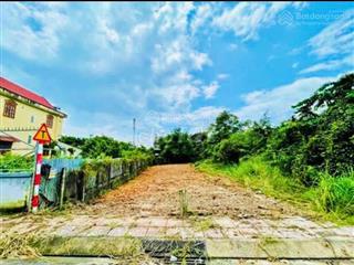 Bán gấp lô đất 97m² (đất thổ cư) trung tâm thị trấn củ chi, sổ hồng riêng. giá 1 tỷ 4, đường 5m
