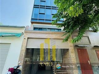 Cho thuê tòa văn phòng hầm 4 lầu trống suốt  thang máy giá 55 triệu