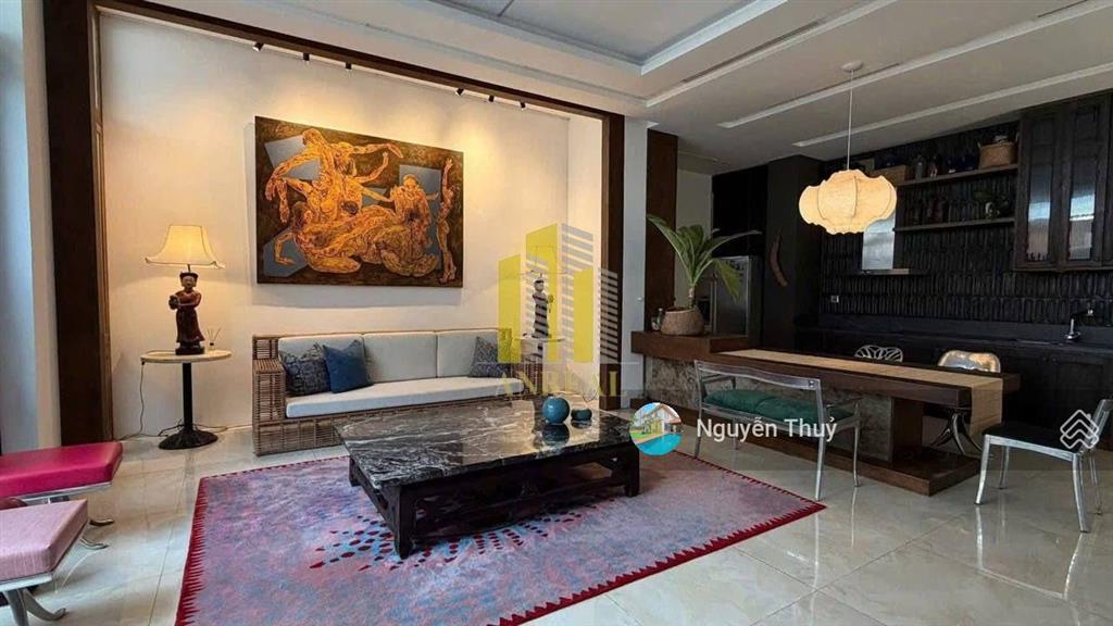 Villa thảo điền 10x11m thiết kế hiện đại  đầy đủ nội thất