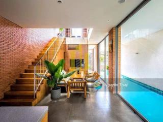 Villa cho thuê hồ bơi style hiện đại giá 90 triệu