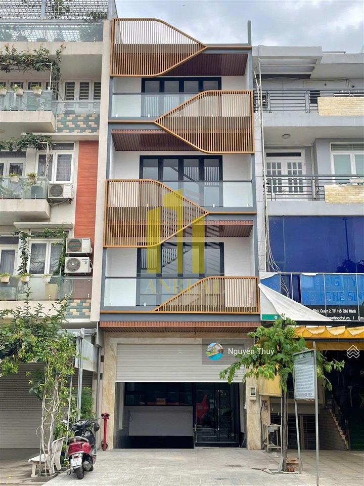 Cho thuê tòa văn phòng mặt tiền trần lựu, hầm 4 lầu, giá 80 triệu