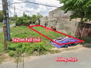 Chính chủ bán đất 107m2 ngay dương công khi, hóc môn, gần quốc lộ 22 sổ hồng riêng