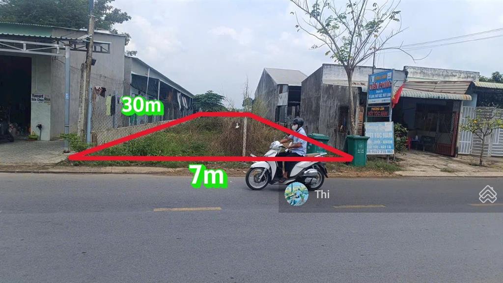 Bán đất 230m2 mặt tiền đường liêu bình hương, tân thông hội, củ chi chỉ 720 triệu, sổ hồng riêng