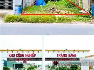 Đất giá thật siêu rẻ 400 triệu/90m2 , ngay sát kcn trảng bàng và linh trung lll , đất thổ cư , shr