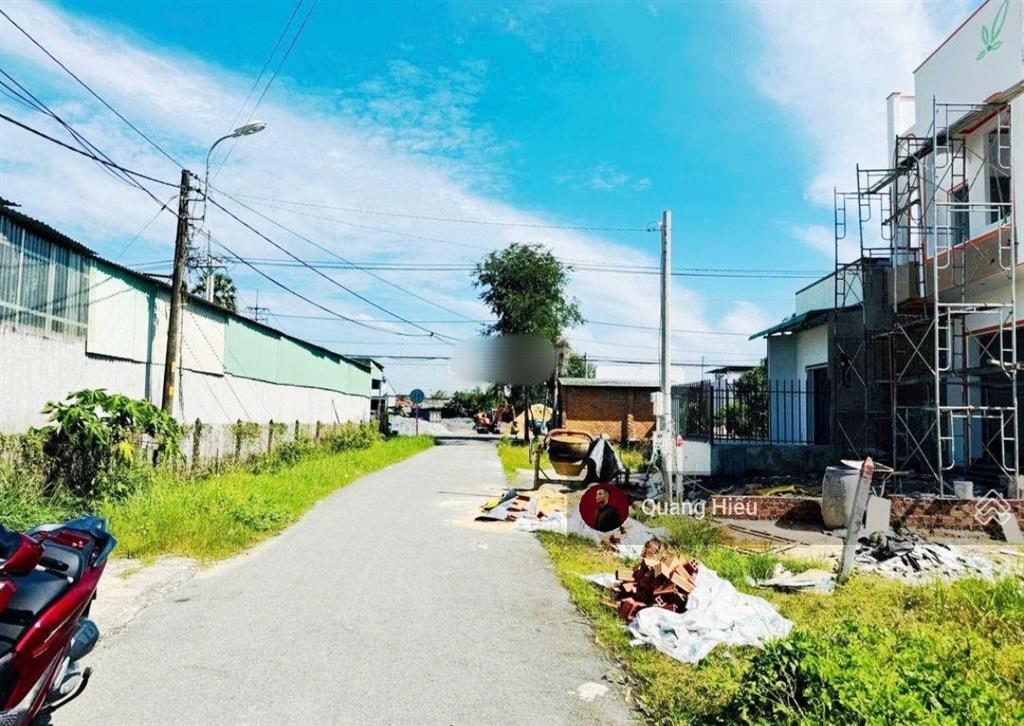 Bán lô đất 1 sẹc đ. trần văn chẩm, xã tân thông hội, củ chi, dt 80m2, sổ hồng riêng, giá 1 tỷ