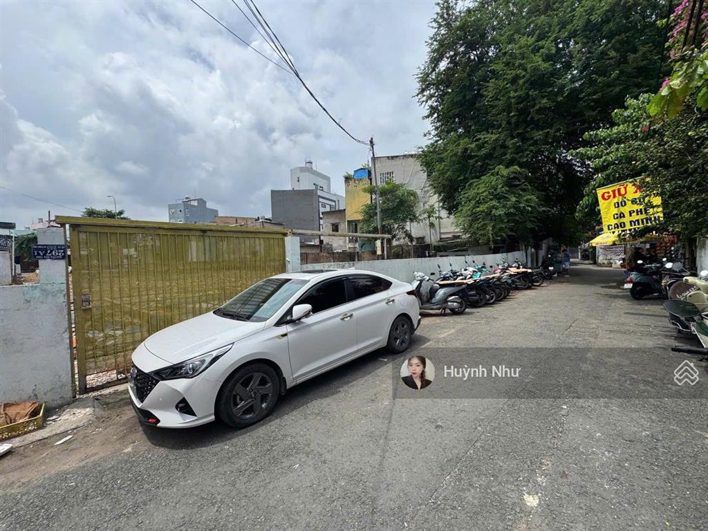 Siêu hot! bán lô đất ngang 5m gần mặt tiền đường nơ trang long xây dựng mới hầm+6 tầng giá 9 tỷ 2