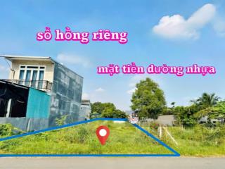 Bán lô đất đối diện kcn trảng bàng dt 200m2 giá 700tr, từ quốc lộ 22 vào tầm 50m, sổ hồng riêng