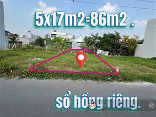 Chủ ngộp cắt lỗ lô đất đ.tỉnh lộ 2  tân thông hội, dt 86m2 full thổ cư giá 1 tỷ, sổ hồng riêng