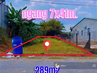 Đất đẹp ở đ. đặng văn trước gần ngã tư an bình cách tầm 3 phút đi xe, với 289m2 giá 650tr, sổ riêng