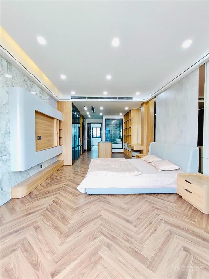 Tòa nhà mặt phố nguyễn văn huyên, thang máy, vỉa hè đá bóng, dt 5%/năm, gpxd, pccc chuẩn, 89m2x9t