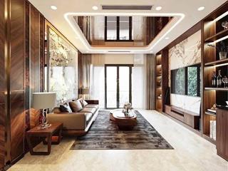Mặt phố trương công giai, 45m2 x 5t, thang máy, vỉa hè rộng, mặt tiền hiện đại, kinh doanh ngay