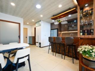 Cho thuê căn hộ cc sky center, tân bình, dt 75m2, 2pn 2wc giá 16tr.  0907 909 *** hùng