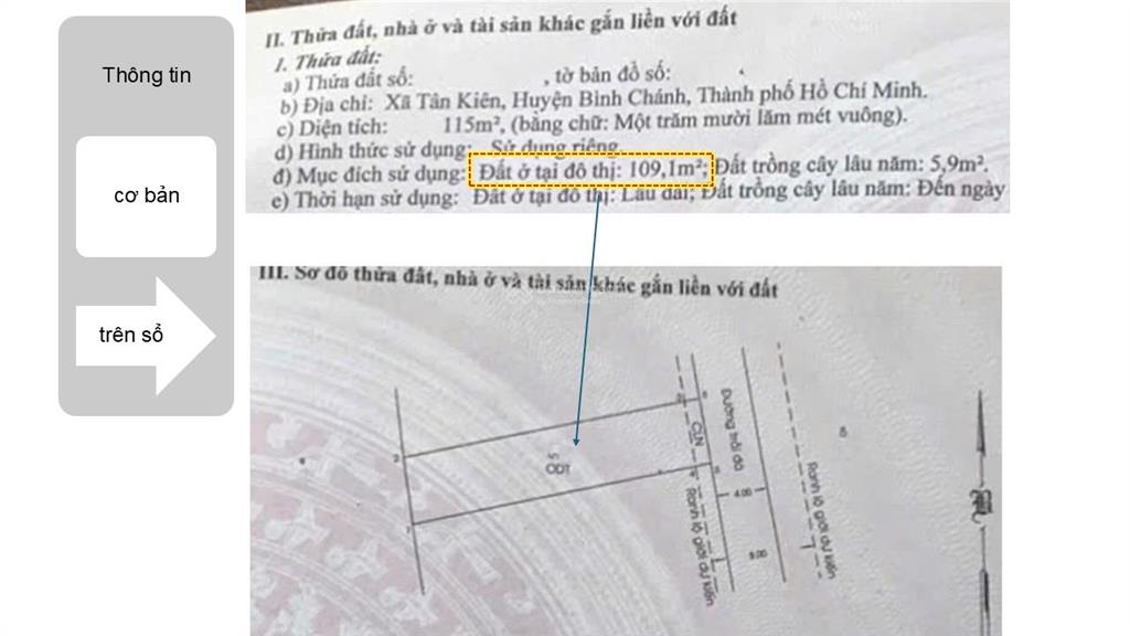 3,2 tỷ  bán 115m2 ngang 5m đất ở hưng nhơn  cạnh metro tân kiên  kinh dương vương  võ văn kiệt