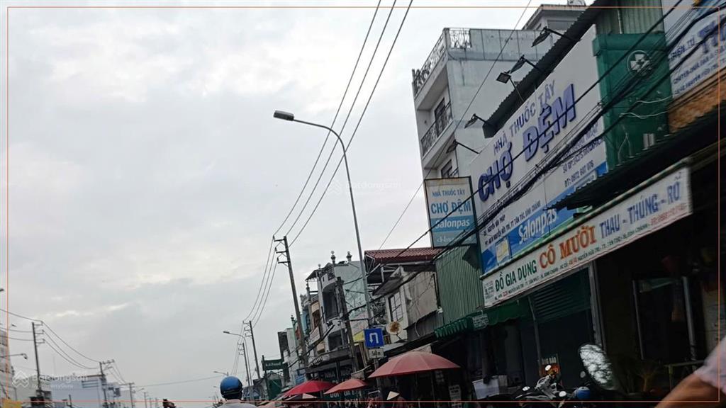 Bán nhà mặt tiền nguyễn hữu trí ở tân túc 2 tầng 185m2 đang cho thuê kinh doanh đa ngành  12,4 tỷ