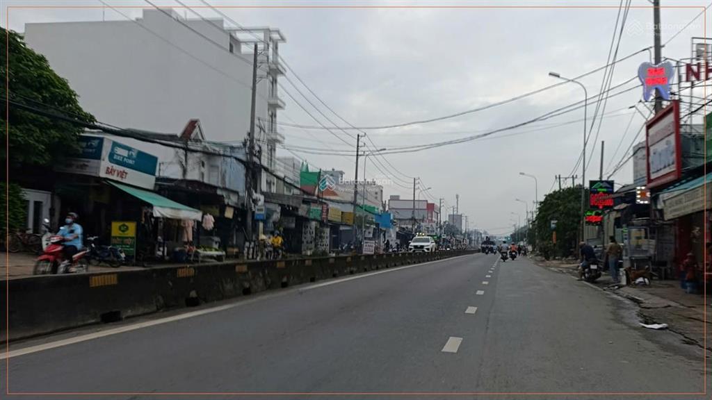 Bán nhà mặt tiền nguyễn hữu trí ở tân túc 2 tầng 185m2 đang cho thuê kinh doanh đa ngành  12,4 tỷ