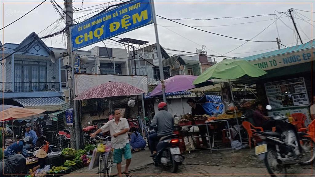 Bán nhà mặt tiền nguyễn hữu trí ở tân túc 2 tầng 185m2 đang cho thuê kinh doanh đa ngành  12,4 tỷ