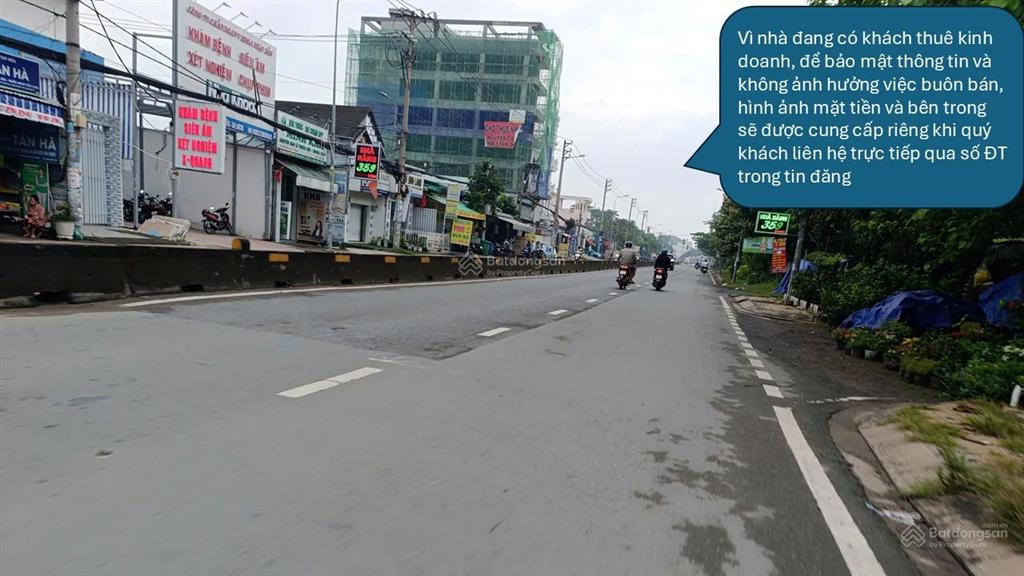 Nhà mặt tiền nguyễn hữu trí cạnh ngã 4 bình điền ql1a 223m2 ngang 5,2m  bán 17,6 tỷ  kd đa ngành