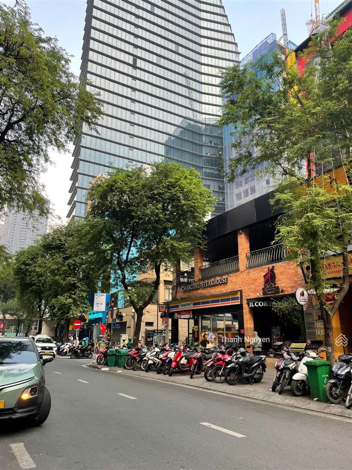 Vị trí vàng  mt lê thánh tôn, bến nghé, quận 1  5x18m  4 tầng  hđt 160 triệu/th  giá 95 tỷ