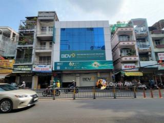Bán nhà mt góc trần quang khải quận 1  15x28m cn 370 m2  gp h + 9 tầng  hđ 300 tr/th  95 tỷ
