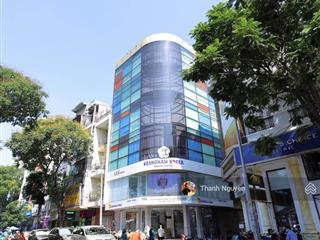 Tòa nhà thẩm mỹ  mt cao thắng  dt 8x18m  6 lầu thang máy  hdt 200 triệu/tháng  giá 55 tỷ
