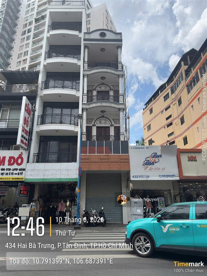 Siêu khan hiếm! mt hai bà trưng, q. 1  4x21m  hầm 4 tầng  cho thuê 120 triệu/th  40 giảm 33 tỷ