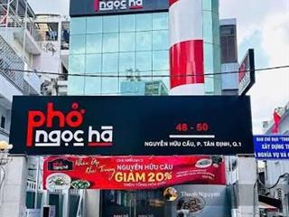 Hạ giá bán gấp nhà ngay mt nguyễn hữu cầu, tân định, q.1  12x25m  cho thuê 200 triệu  98 tỷ tl