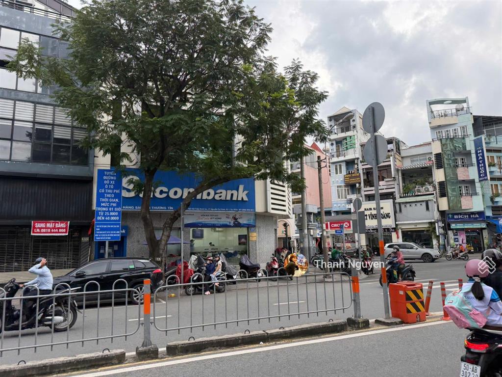 Hạ giá bán nhanh nhà góc 2 mặt tiền nguyễn cư trinh  trần đình xu  bề ngang 15m  3 tầng  60 tỷ