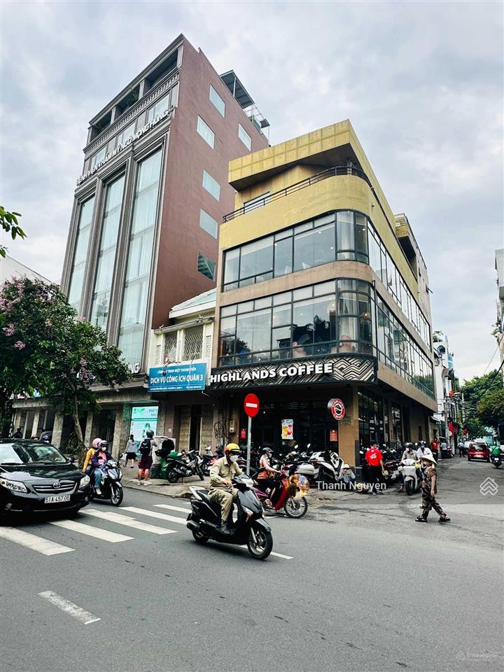 40 tỷ giảm còn 25 tỷ! góc 2mt nguyễn đình chiểu, quận 3  6x15m dtcn 60m2  5 tầng  hđt 80 tr/th