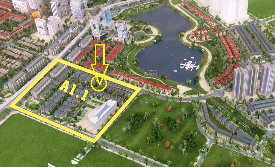 Bán lô góc biệt thự, gần hồ, khu a1.1, vị trí kinh doanh tốt gần trung tâm thương mại