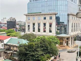 Mặt phố nguyễn thái học, hàng bông  tòa nhà 7 tầng  mặt tiền quyền lực 5m  sổ vuông đét.