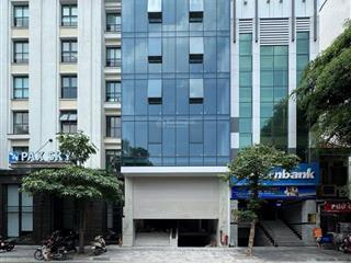 Mặt phố hòa mã  tòa văn phòng 8 tầng + hầm  187m  mt 7m  dòng tiền ổn định