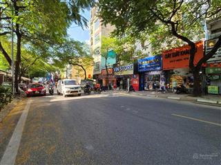 Mặt phố núi trúc  2 mặt tiền  vỉa hè  kinh doanh  sổ vuông.