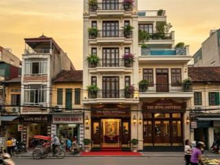 Mặt phố cổ hàng bông  mặt tiền 6m  xây khách sạn 5 sao đẳng cấp  vỉa hè  sổ vuông.
