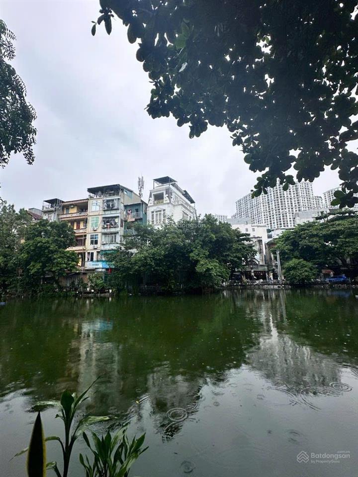 Mặt phố thanh xuân  view hồ cực đỉnh  3 mặt tiền  sổ vuông vắn