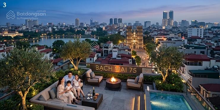 Phố bạch mai  chùa liên phái  mặt tiền 5m  vỉa hè  kinh doanh  sổ vuông nở hậu.