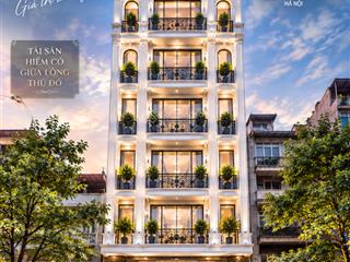 Mặt phố yết kiêu phố mỹ thuật, toà nhà 7 tầng thang máy  15 căn apartment  mặt tiền 7m  sổ vuông