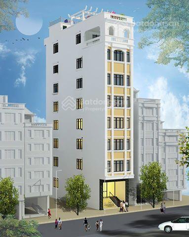 Mặt phố chùa láng  toà nhà 8 tầng  view hồ  2 mặt thoáng  mặt tiền 5m  sổ vuông nở hậu