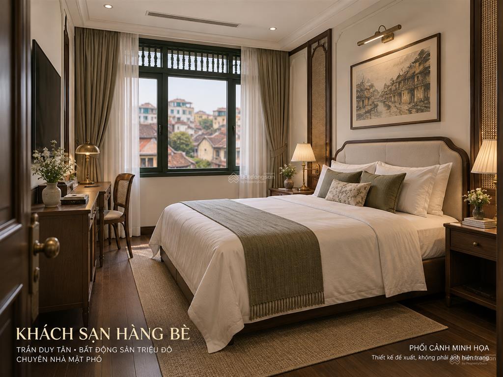 Mặt phố cổ hàng bè  khách sạn 13 phòng  dòng tiền hấp dẫn  sổ vuông