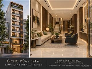 Mặt phố ô chợ dừa  xã đàn  mặt tiền 8,3m  vỉa hè đá bóng 7m  sổ đẹp.