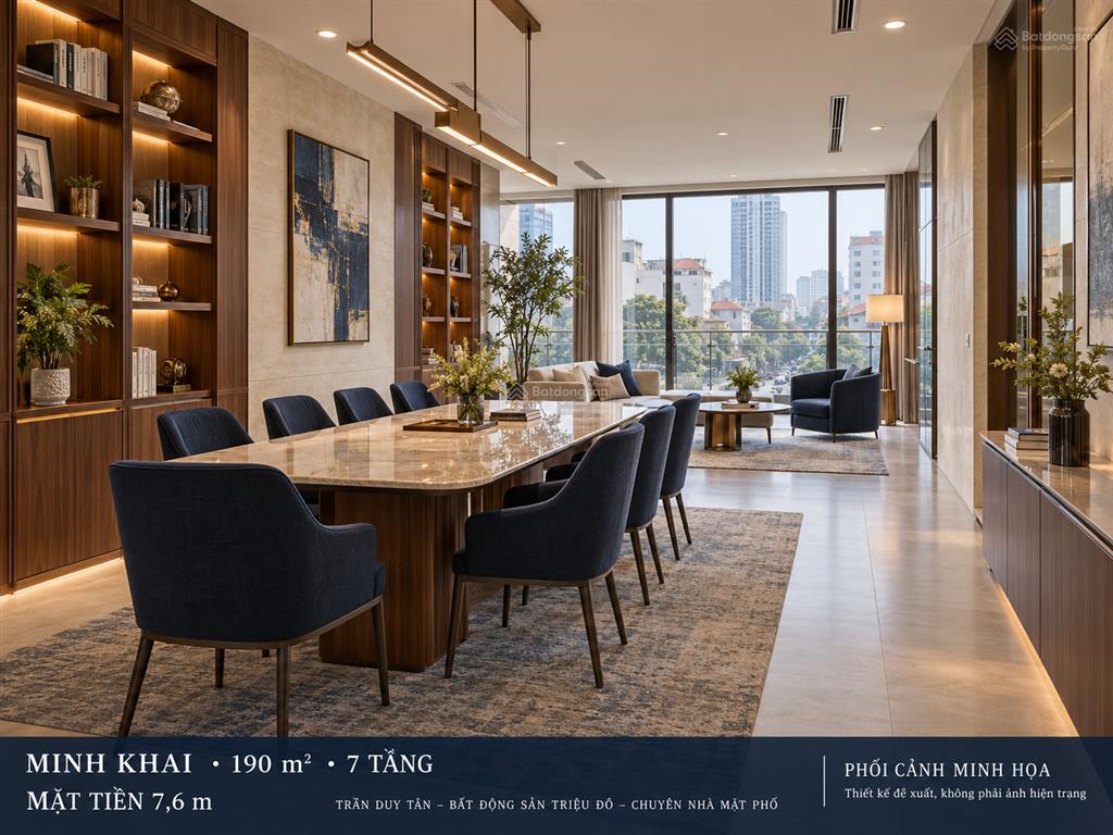 Mặt phố minh khai  mặt tiền 7,6 m không gian cho một địa chỉ doanh nghiệp