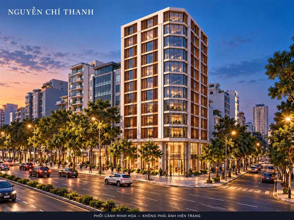Mặt phố nguyễn chí thanh mặt tiền 12 m, lô góc 3 mặt thoáng