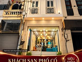 Khách sạn mặt phố cổ hàng cân  hiếm  mặt tiền 5 m  sổ đẹp