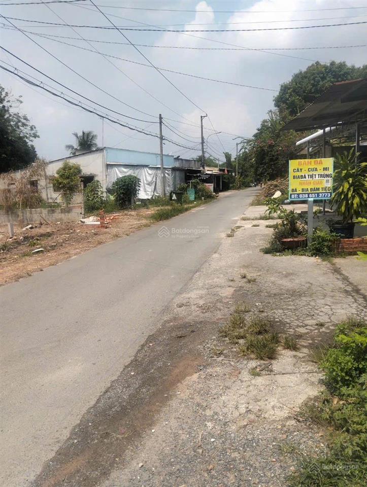 Đất mặt tiền 5x22m cây gõ  nguyễn văn tiệp  an nhơn tây, giá chỉ 1,2 tỷ/lô