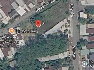 Đất mặt tiền 5x22m cây gõ  nguyễn văn tiệp  an nhơn tây, giá chỉ 1,2 tỷ/lô