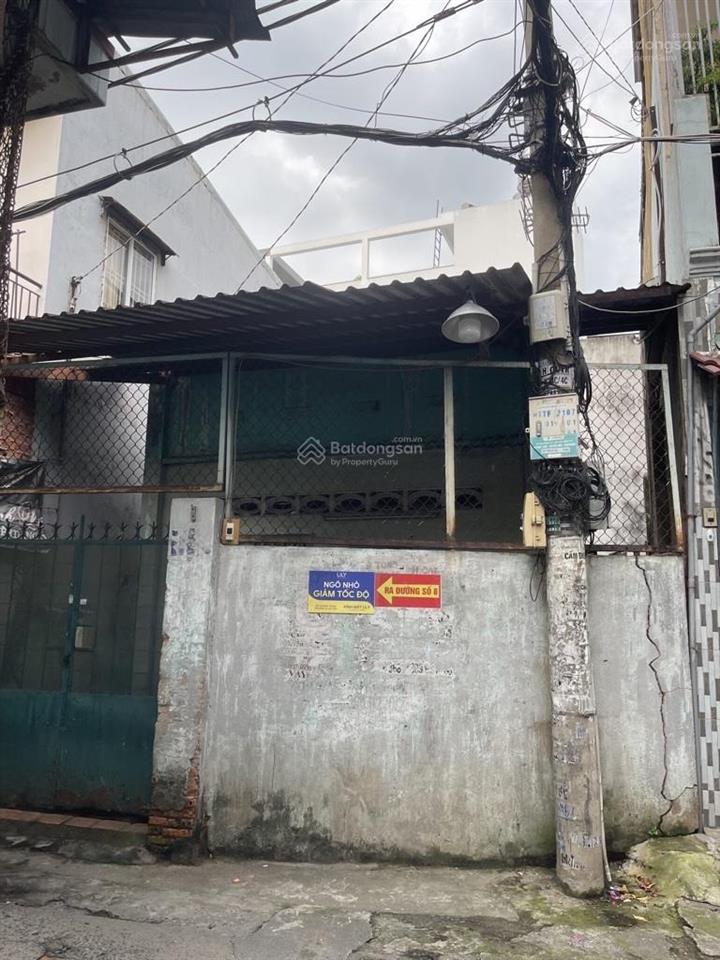 Chỉ còn 5,1 tỷ nhà c4 quang trung gv ngang 6m, 78m2 hẻm thông