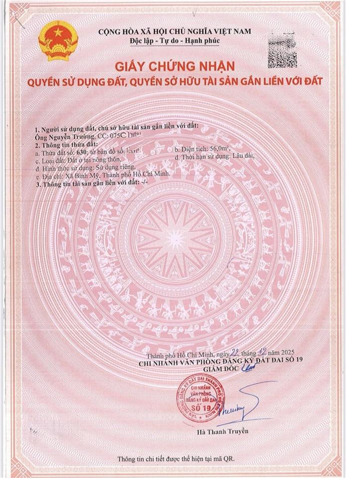 Chỉ hơn 1 tỷ 6  nhà shr 56m2 2pn gần kcn đông nam bình mỹ  củ chi  quá ngon