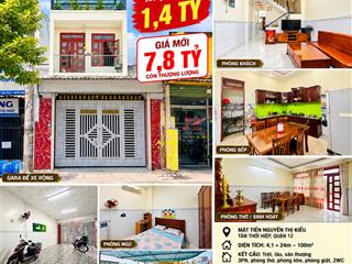 Ngộp giảm 1,4 tỷ nhà 100m2  mt nguyễn thị kiểu, q12 chỉ 7,8 tỷ