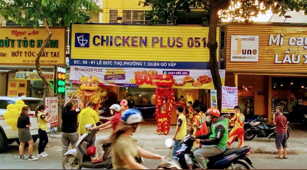 Dòng tiền 150tr/th! bán nhà mặt tiền lê đức thọ gò vấp  dt 8x25m 4 tầng thương hiệu thuê hạ 32 tỷ